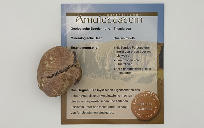 Australischer Amulettstein